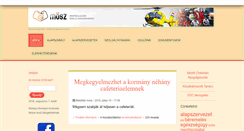 Desktop Screenshot of mosz.hu